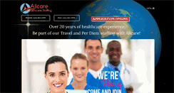 Desktop Screenshot of allcarenursing.com